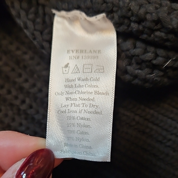 Everlane Textured Cotton Crew Sweater - Picture 6 of 13